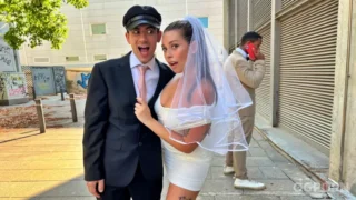 Sneaky SexChauffeur Fucks The Bride