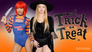 DadCrushTrick Or Treat Threesome With Daddy