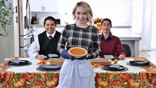 Family StrokesThankful For My Stepbrother’s Cock